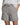 Womens High Waisted Striped Shorts with Cuffed Hem and Side Pockets Black