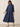 Women's Linen Bateau Neck Pleated Midi Dress 22