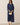 Women's Linen Bateau Neck Pleated Midi Dress 24