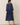 Women's Linen Bateau Neck Pleated Midi Dress 25