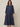 Women's Linen Bateau Neck Pleated Midi Dress 31