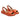 Women's Open Toe Slingback Platform Sandals Orange
