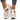Women's Platform Cut-Out Sandals with Hook-and-Loop Strap White