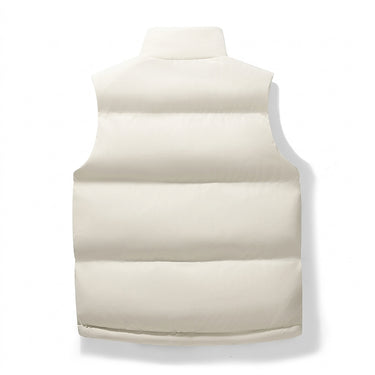 Women’s Puffer Vest with Stand Collar-Vests for women-CaldwellVoss
