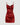 Women's Satin Cowl Neck Mini Dress Red