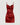 Women's Satin Cowl Neck Mini Dress Red