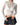 Women's Sheer Floral Lace Mock Neck Long Sleeve Top White