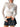 Women's Sheer Floral Lace Mock Neck Long Sleeve Top White