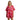 Womens Short Sleeve Shirt and Shorts Set with Abstract Print Pink