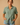 Women’s Short Sleeve Shirt with Collar and Upper Level Pocket Green