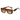 Women's Square Patterned Studded Sunglasses Amber & Tortoise