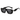 Women's Square Patterned Studded Sunglasses Black