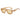 Women's Square Patterned Studded Sunglasses Golden Zebra
