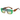 Women's Square Patterned Studded Sunglasses Green & Tortoise