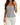 Women’s Strapless Zip Front Peplum Top Gray