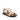 Women's T-Strap Sandals with Adjustable Straps and Contoured Soles Beige