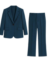 Women’s Two-Piece Blazer and Trousers Set-Sets for women-CaldwellVoss