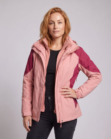 Women’s Two-in-One Hooded Outdoor Jacket-jackets for woman-CaldwellVoss