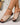 Women's V-Cut Flat Slide Sandals 6