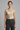 Women’s V Neck Sleeveless Tank Top Wide Straps Champagne