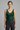 Women’s V Neck Sleeveless Tank Top Wide Straps Green