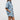 Womens short sleeve button down shirt and drawstring waist shorts set with chest and patch pockets 1
