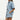 Womens short sleeve button down shirt and drawstring waist shorts set with chest and patch pockets 3