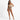 Women's Ribbed One-Piece Swimsuit with Crossed Waistband and Side Cut-Outs | imported-image-3