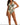 Women's Halter Neck V-Neck Palm Tree Print Ruched One-Piece Swimsuit | imported-image-1