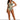 Women's Halter Neck V-Neck Palm Tree Print Ruched One-Piece Swimsuit | imported-image-1