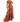 Women’s Maxi Dress with Pleated Skirt and Wrap Bodice