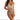 Women's Ribbed One-Piece Swimsuit with Crossed Waistband and Side Cut-Outs | imported-image-1