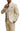 Men’s Two-Piece Blazer and Straight Leg Trousers Set with Button Closure
