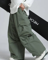 Men’s Baggy Cargo Pants with Elasticated Waistband-Pants for Men-CaldwellVoss