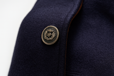 Men’s Blend Overcoat with Quilted Lining and Stand Collar-Coats for men-CaldwellVoss