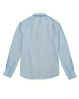 Men’s Button-Up Shirt with Patterned Trim-Shirts for men-CaldwellVoss