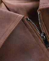 Men’s Collared Zip-Front Jacket-Jackets for men-CaldwellVoss