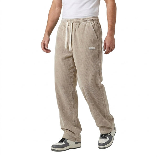 Men’s Corduroy Drawstring Pants-Pants for men-CaldwellVoss