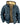 Men's Hooded Jacket with Geometric Pattern-Jackets for men-CaldwellVoss