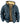 Men's Hooded Jacket with Geometric Pattern-Jackets for men-CaldwellVoss