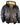 Men's Hooded Jacket with Geometric Pattern-Jackets for men-CaldwellVoss