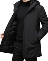 Men’s Hooded Zip-Front Jacket-Jackets for men-CaldwellVoss