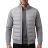 Men’s Hybrid Puffer Jacket with Knit Sleeves-Jackets for men-CaldwellVoss