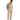 Men's Linen Shirt and Pants Matching Set Light Khaki