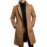 Men’s Long Overcoat with Three Button Closure-Coats for men-CaldwellVoss