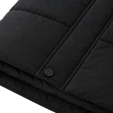 Men’s Longline Puffer Coat with Hood-Coats for men-CaldwellVoss