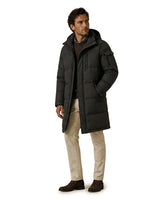 Men’s Longline Puffer Coat with Hood-Coats for men-CaldwellVoss