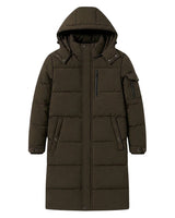 Men’s Longline Puffer Coat with Hood-Coats for men-CaldwellVoss