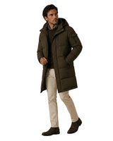 Men’s Longline Puffer Coat with Hood-Coats for men-CaldwellVoss