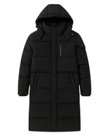 Men’s Longline Puffer Coat with Hood-Coats for men-CaldwellVoss